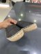 Chanel ESPADRILLES BLACK SIZE 38