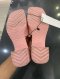 Gucci SANDALS PINK SIZE 38