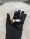 Fendi LOGO CRYSTAL RING PINK GOLD SIZE S