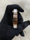 Fendi LOGO CRYSTAL RING PINK GOLD SIZE S