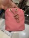 Chanel CHANEL DRAWSTRING BAG PINK LAMB GHW HOLO 29350202