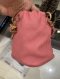 Chanel CHANEL DRAWSTRING BAG PINK LAMB GHW HOLO 29350202