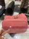 Chanel CHANEL DRAWSTRING BAG PINK LAMB GHW HOLO 29350202