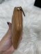 Chanel 19 ZIPPED COIN PURSE CARAMAL LAMB GHW MICROCHIP