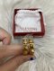 Valentino VALENTINO ROCKSTUD HOOP EARRINGS GOLD