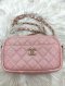Chanel CAMERA PINK CAVIAR GHW HOLO 27949841