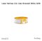 Hermes CLIC CLAC BRACELET SIZE PM WHITE GHW