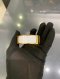 Hermes CLIC CLAC BRACELET SIZE PM WHITE GHW