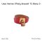 Hermes O KELLY BRACELET T2 RED STAMP D