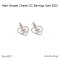 Chanel CC EARRINGS GOLD 2021