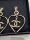 Chanel CC EARRINGS GOLD 2021