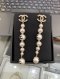 Chanel CC EARRINGS GOLD WITH PEARL 2021