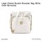 Chanel SHOULDER BAG WHITE MICROCHIP