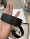 Gucci BELT GG GHW SIZE 70 BLACK