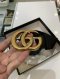 Gucci BELT GG GHW SIZE 70 BLACK