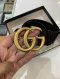 Gucci BELT GG GHW SIZE 70 BLACK