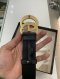 Gucci BELT GG GHW SIZE 70 BLACK