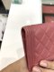 Chanel BI FOLD WALLET PINK LAMB HOLO 16484264