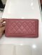 Chanel BI FOLD WALLET PINK LAMB HOLO 16484264