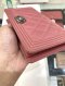 Chanel BI FOLD WALLET PINK LAMB HOLO 16484264