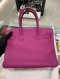 Hermes BIRKIN 30 ROSE POURPRE PHW STAMP A