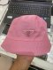 Prada BUCKET HAT PINK SIZE S