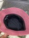 Prada BUCKET HAT PINK SIZE S