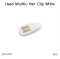Miumiu HAIR CLIP WHITE