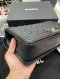 Chanel BOY 10" BLACK CAVIAR RHW HOLO 28069759