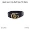 Gucci BELT SIZE 70 BLACK