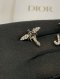 Dior BEE EARRINGS SILVER