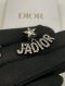 Dior BEE EARRINGS SILVER
