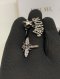 Dior BEE EARRINGS SILVER