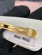 Miumiu HAIR CLIP WHITE
