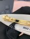 Miumiu HAIR CLIP WHITE