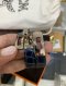 Hermes DOUBLE TOUR BRACELET SIZE S BLUE STAMP P#