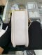 Chanel MESSENGER BAG WHITE GHW MICROCHIP