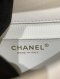 Chanel MESSENGER BAG WHITE GHW MICROCHIP