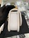 Chanel MESSENGER BAG WHITE GHW MICROCHIP