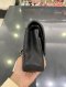 Chanel CLASSIC 10" BLACK CAVIAR SHW HOLO 22338424