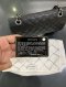 Chanel CLASSIC 10" BLACK CAVIAR SHW HOLO 22338424