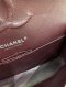 Chanel CLASSIC 10" BLACK CAVIAR SHW HOLO 22338424