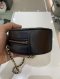 Chanel ROUND CLUTHC WITH CHAIN BLACK LAMP GHW HOLO.30291319
