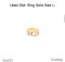 Dior CD PEARL EARRING GOLD