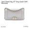 Chanel BOY 10" GREY CAVIAR GHW MICROCHIP