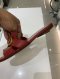 Dior SANDALS RED SIZE 37