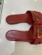 Dior SANDALS RED SIZE 37
