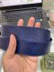 Louis Vuitton BELT SIZE 90 MONOGRAM BLUE 2023