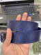 Louis Vuitton BELT SIZE 90 MONOGRAM BLUE 2023