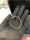 Cartier LOVE SMALL BRACELET SIZE 15 PINK GOLD 2025